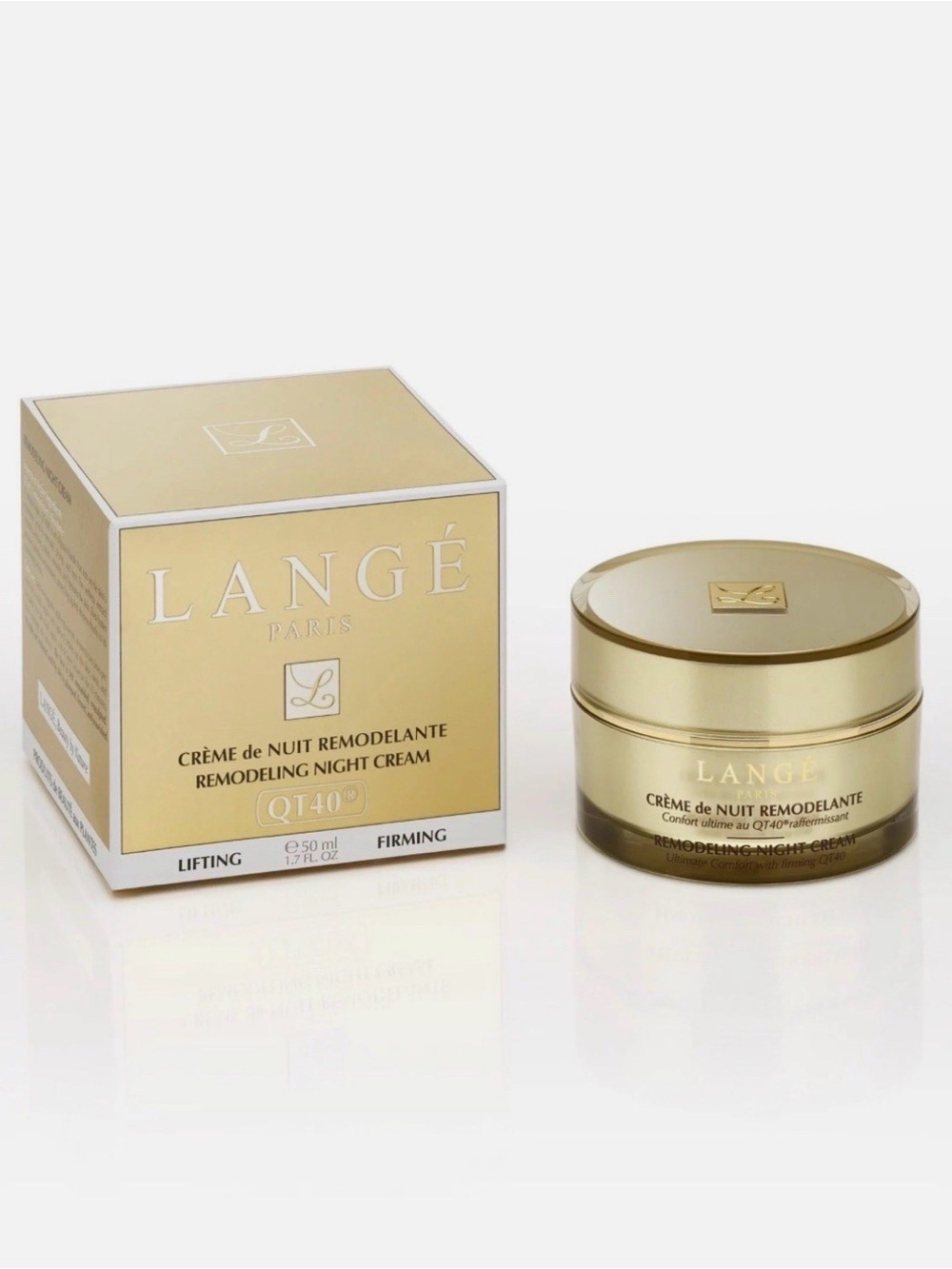 NWT Lange Paris Lifting and Firming Remodeling Night Cream - 50mL